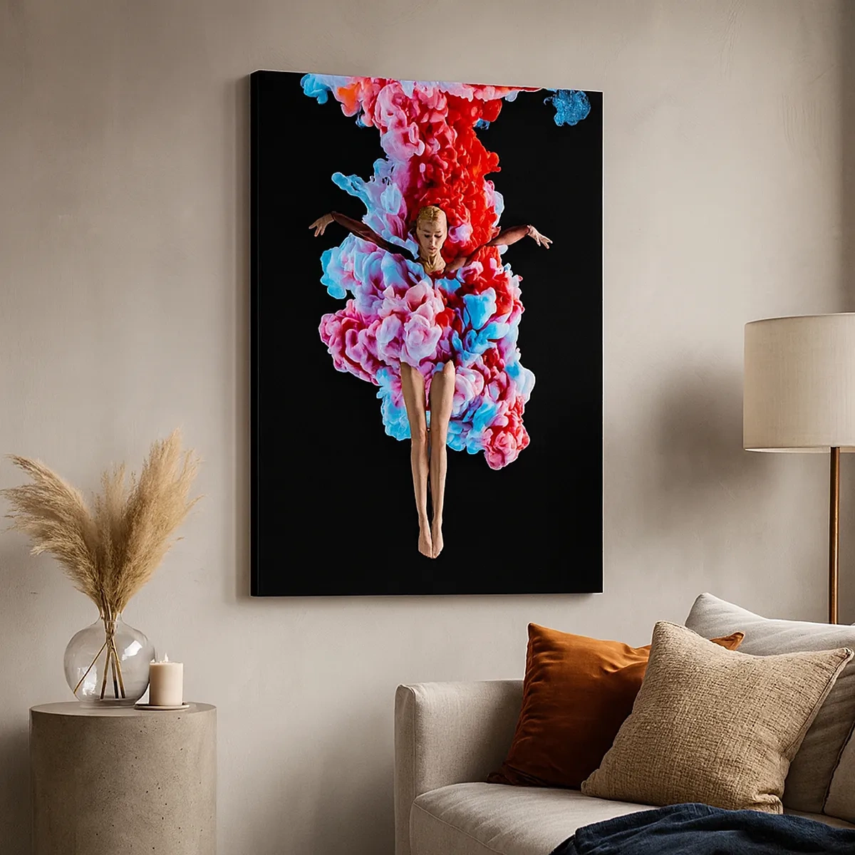 Lærredstryk - Billede på lærred - I fuld blomstring - 50x70 cm