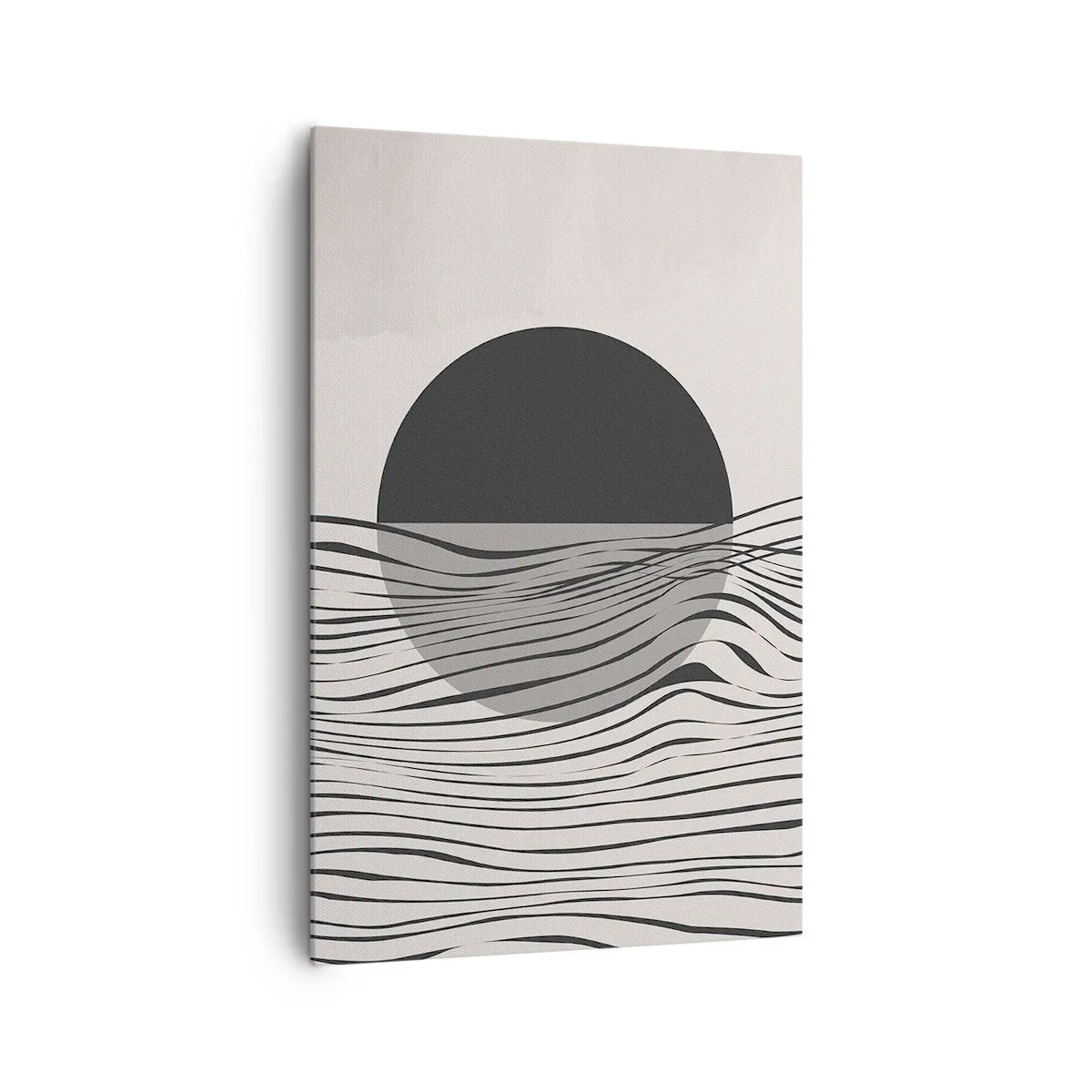 Lærredstryk - Billede på lærred - Halvkomposition - 80x120 cm