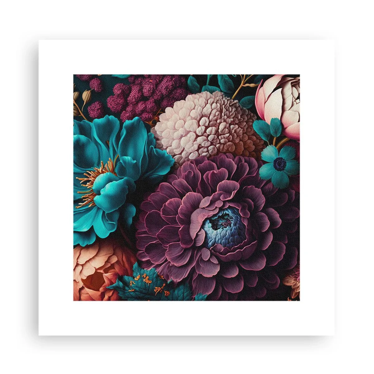Plakat - Natur i overflod - 30x30 cm