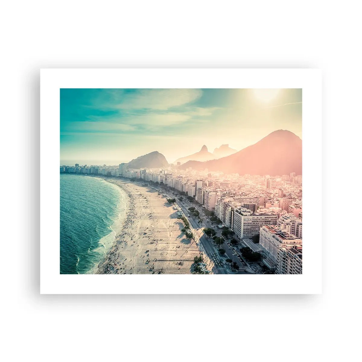Plakat - Evig ferie i Rio - 50x40 cm