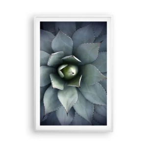 Plakat i hvid ramme - Lokkemad og advarsler - 61x91 cm