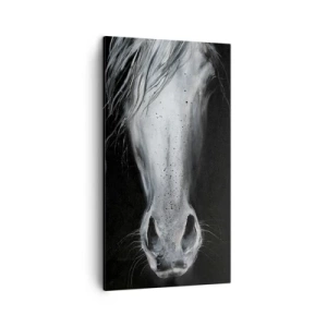 Lærredstryk - Billede på lærred - Forførende blik - 45x80 cm