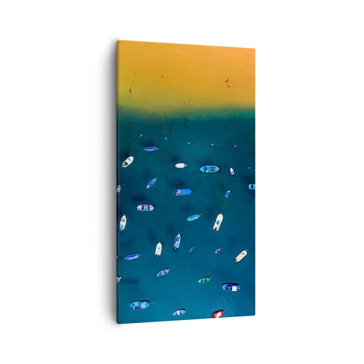 Lærredstryk - Billede på lærred - En ferieleg - 55x100 cm