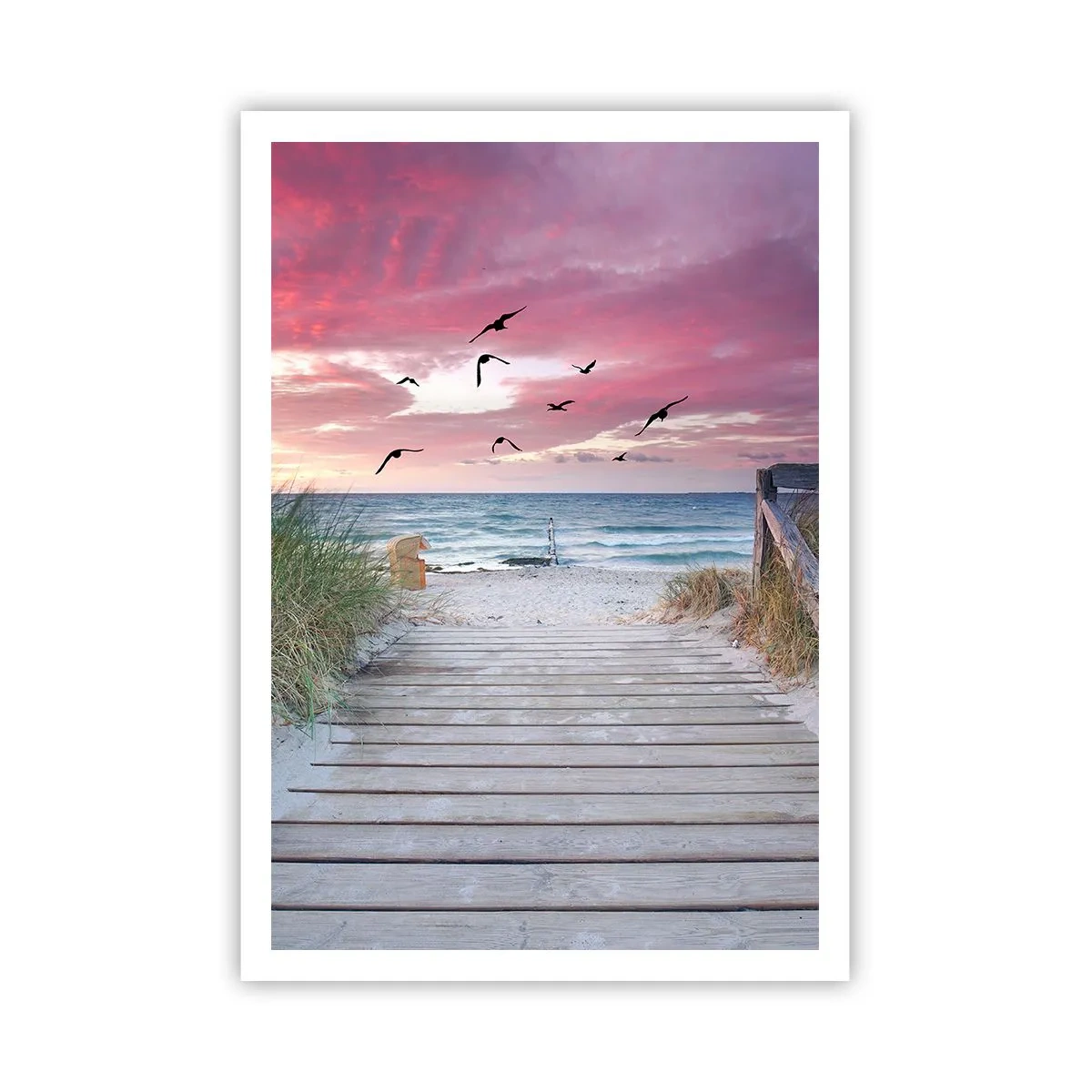 Plakat - Baltisk indtryk - 70x100 cm