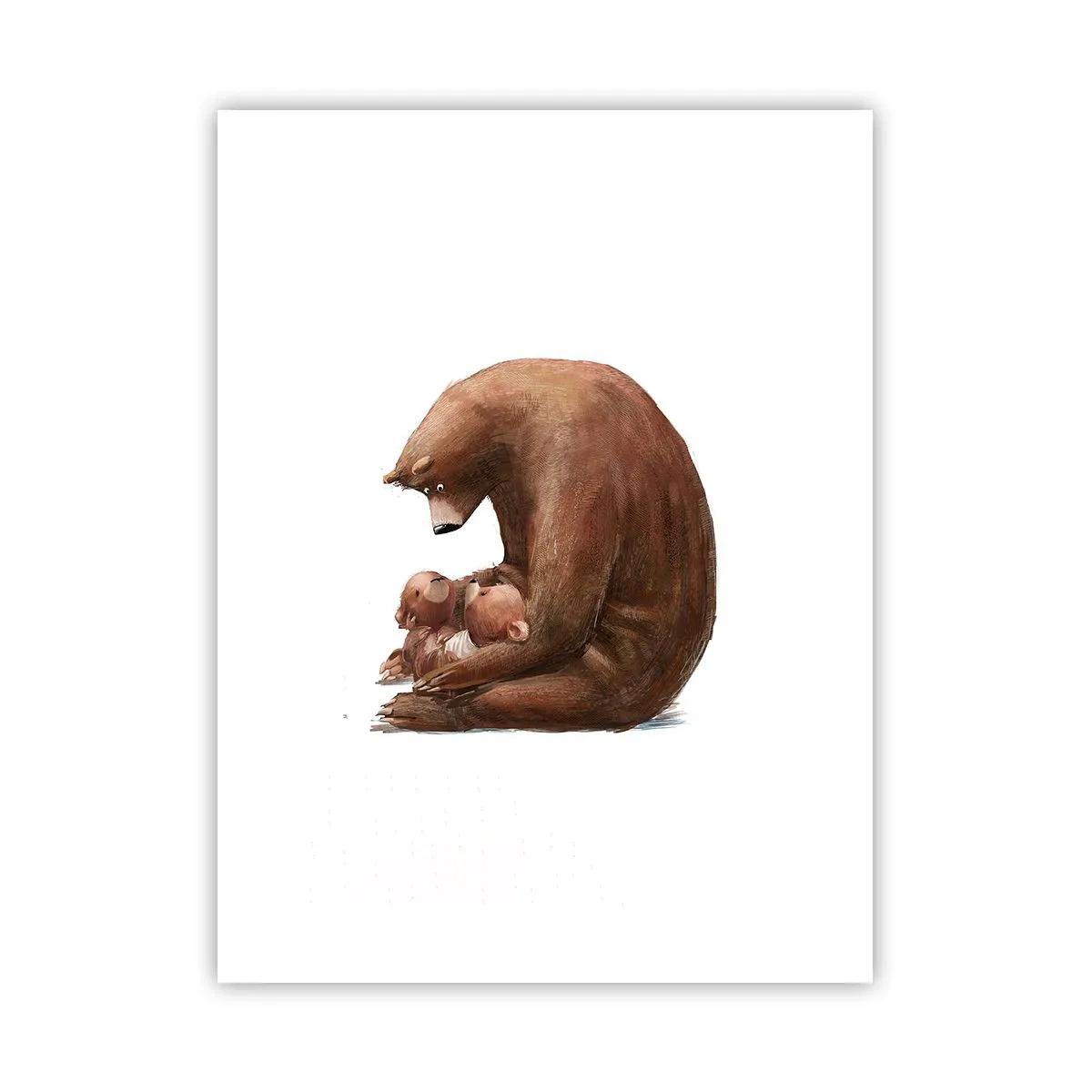 Plakat - Drøm sødt, børn - 30x40 cm