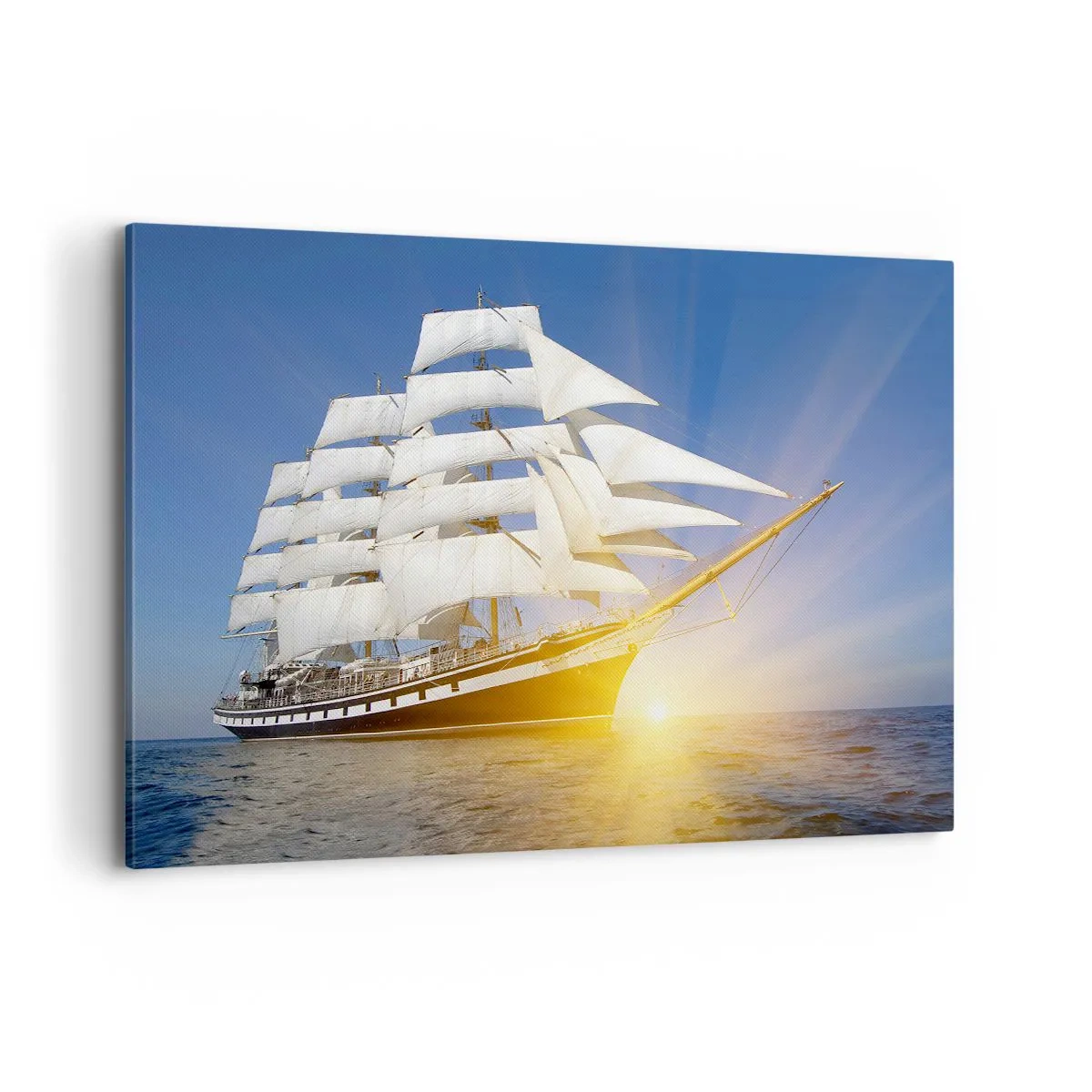 Lærredstryk - Billede på lærred - Deres tid vil aldrig gå forbi - 120x80 cm