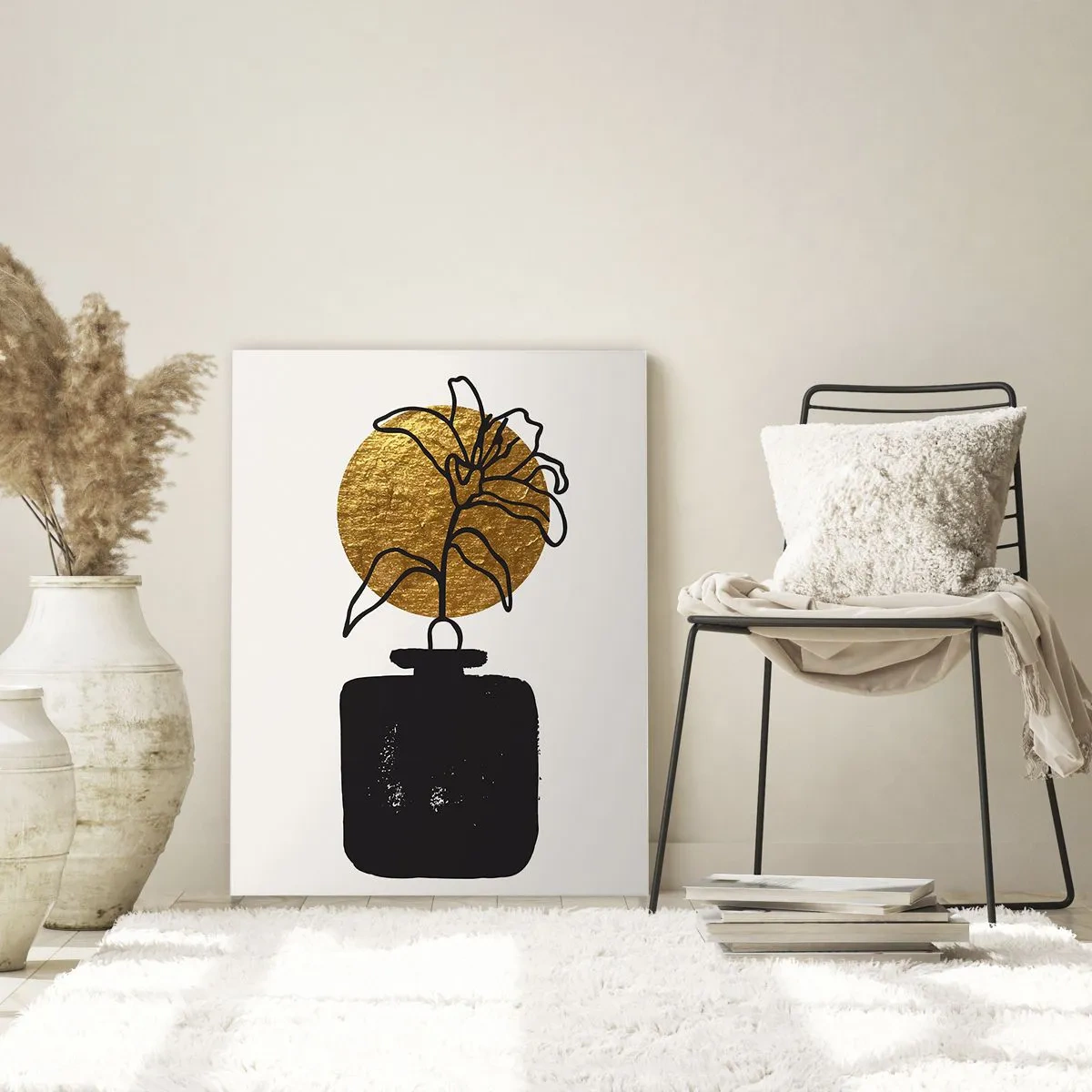 Billede på glas - Skønhed i balance - 50x70 cm