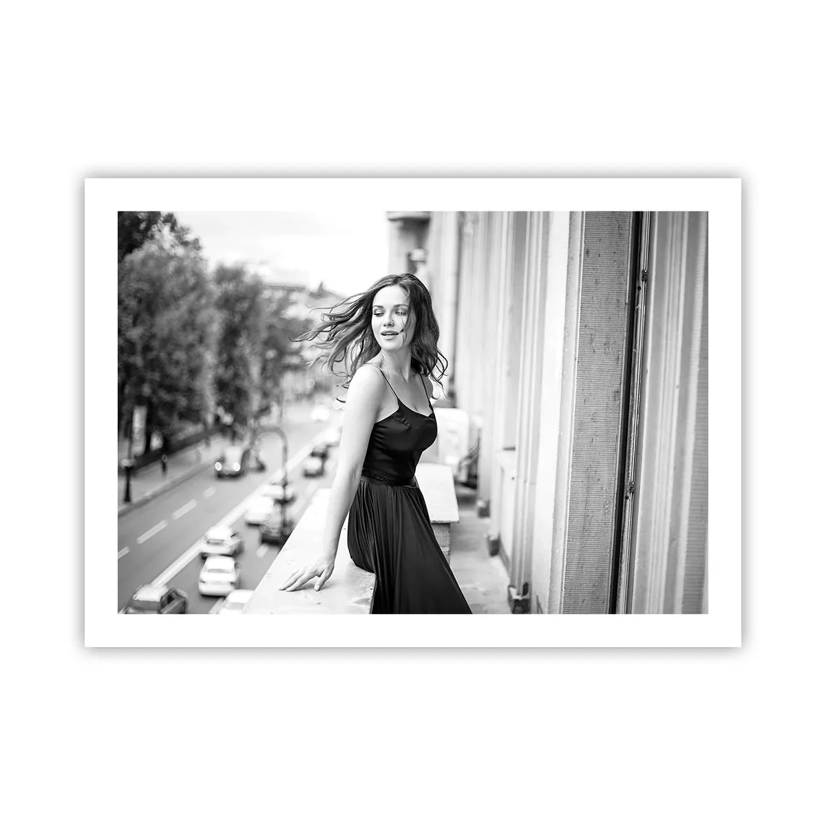 Plakat - Bestemt en pariser - 70x50 cm