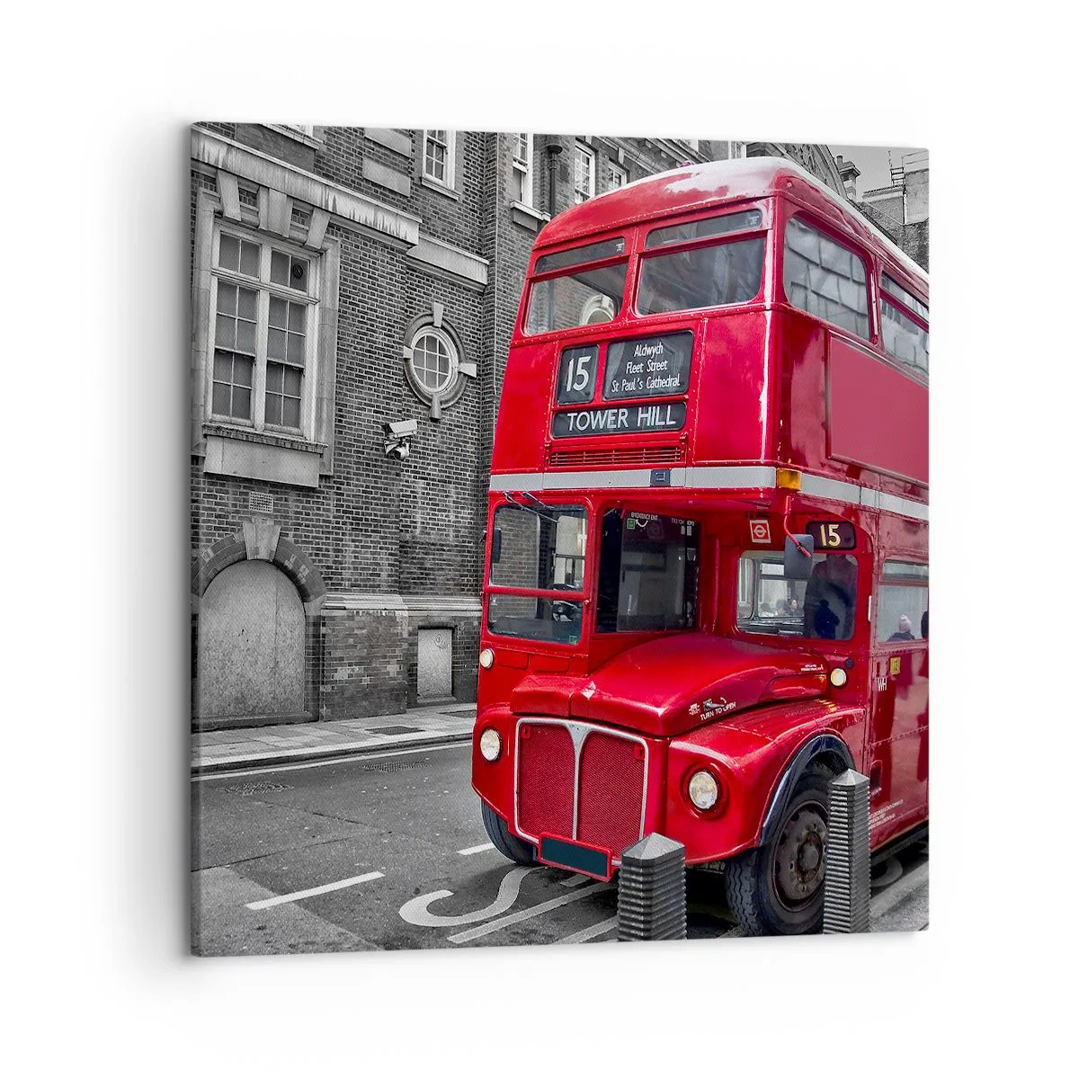 Lærredstryk - Billede på lærred - Altid det samme - 50x50 cm