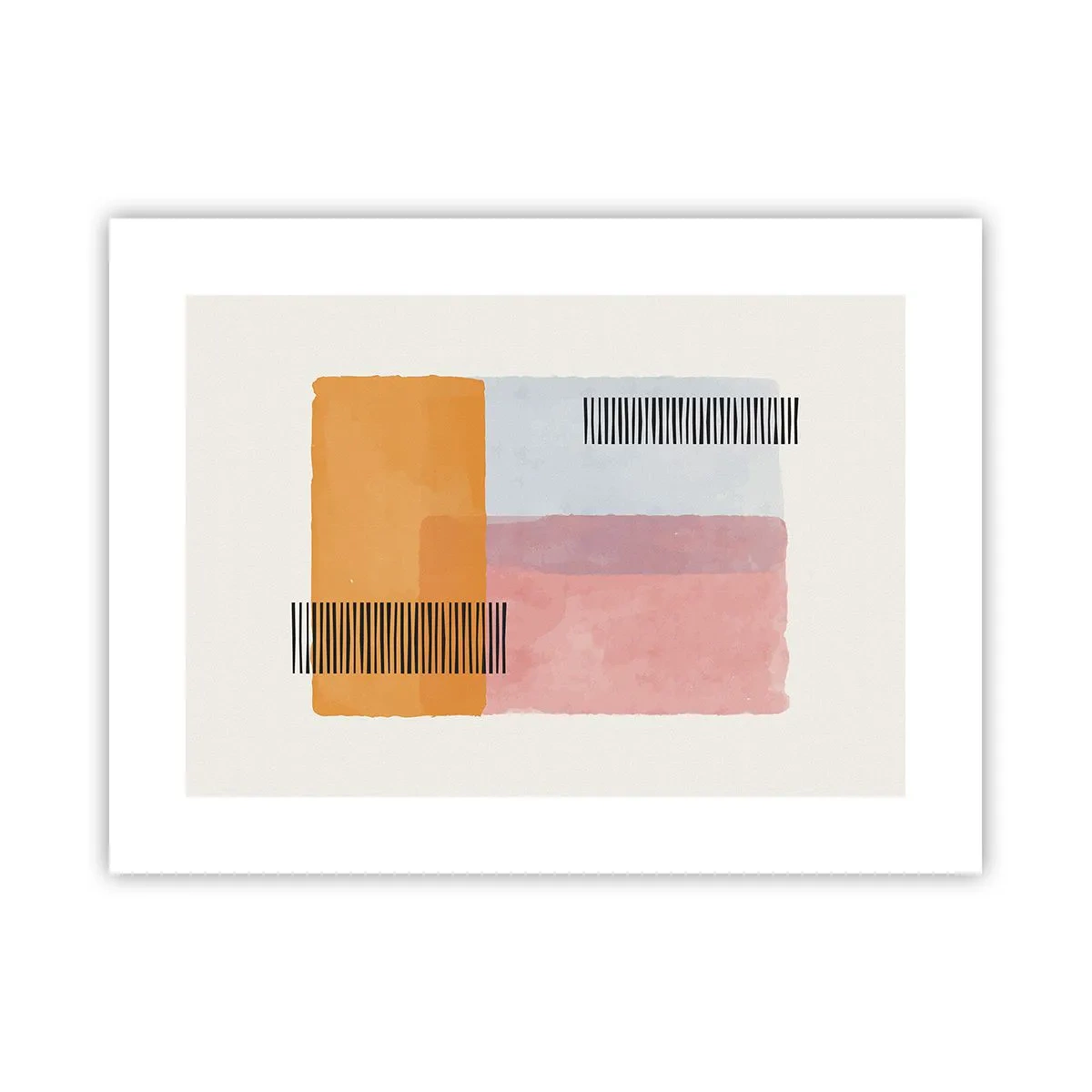Plakat - Fra hjørne til hjørne - 40x30 cm