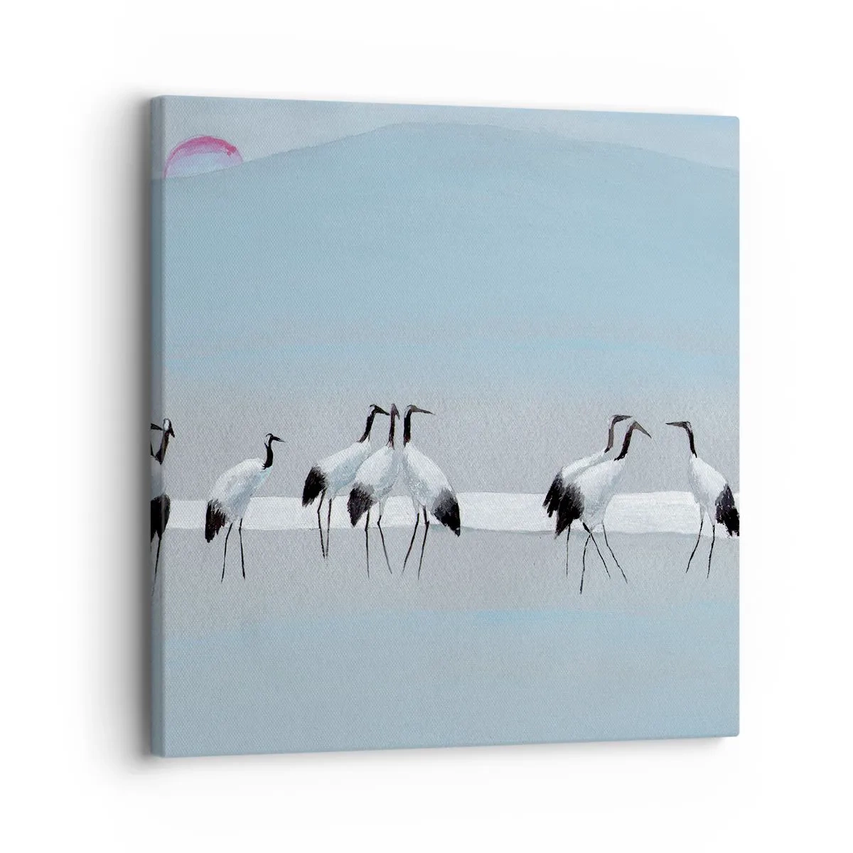Lærredstryk - Billede på lærred - Efter en varm dag - 30x30 cm