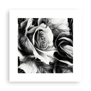 Plakat - Altid dronning - 30x30 cm