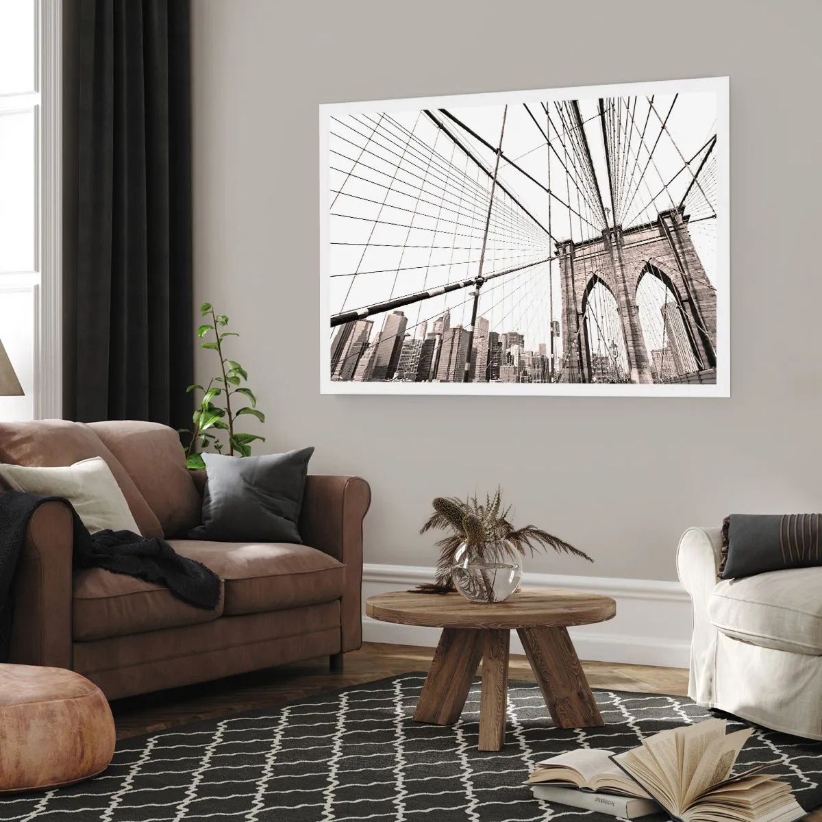 Plakat - Katedralen i New York - 91x61 cm
