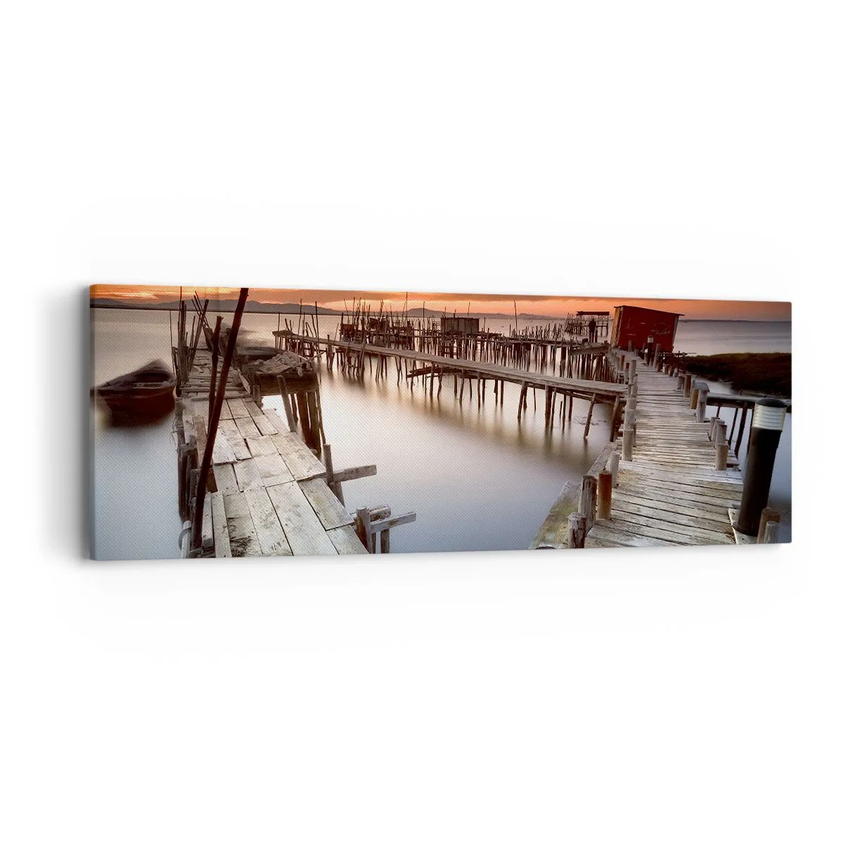 Lærredstryk - Billede på lærred - Autentisk, ikke en turistattrapp - 90x30 cm