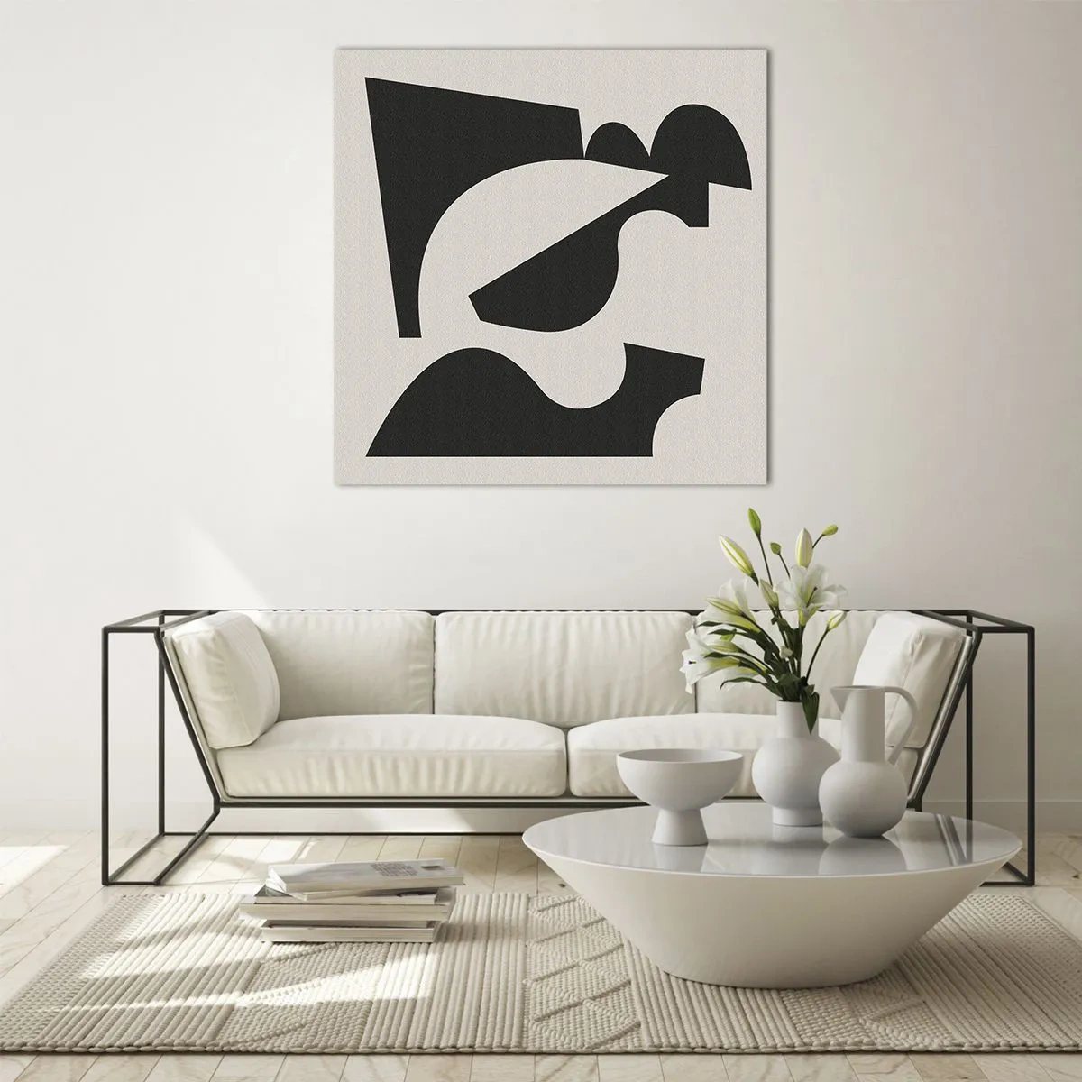 Billede på glas - Sammensæt din egen - 70x70 cm