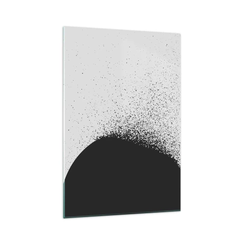 Billede på glas - Partikelbevægelse - 70x100 cm