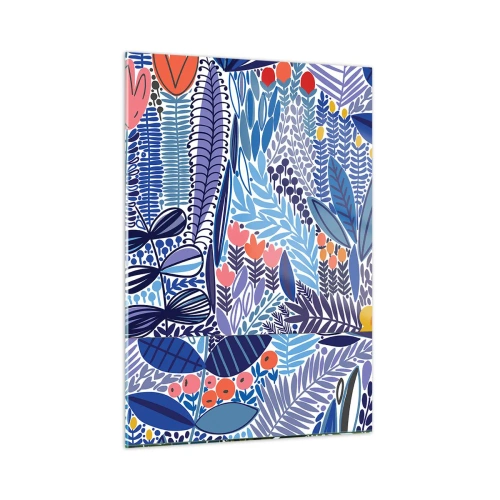 Billede på glas - Hawaiiansk have - 50x70 cm