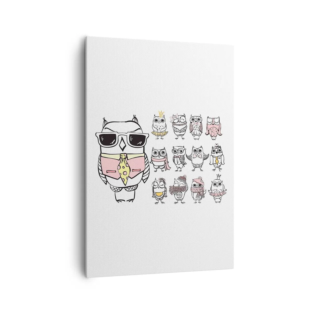 Lærredstryk - Billede på lærred - Så mange roller at spille - 70x100 cm