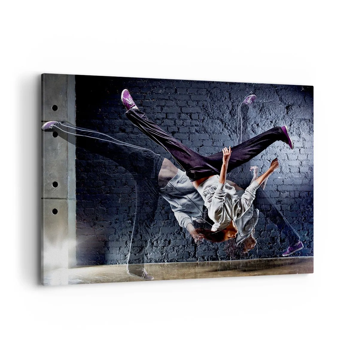 Lærredstryk - Billede på lærred - Gadestjerne - 100x70 cm