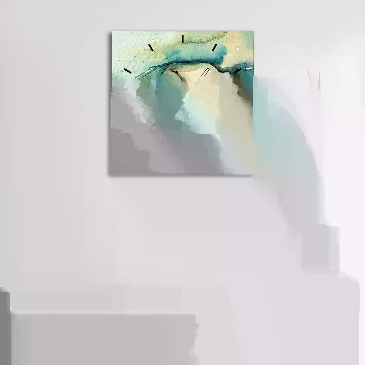 Vægur, Uret - Am I blue? - 40x40 cm