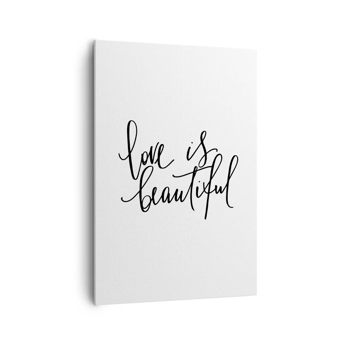 Lærredstryk - Billede på lærred - Læs og gentag - 70x100 cm