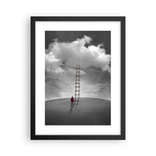 Plakat i sort ramme - Alt er muligt - 30x40 cm