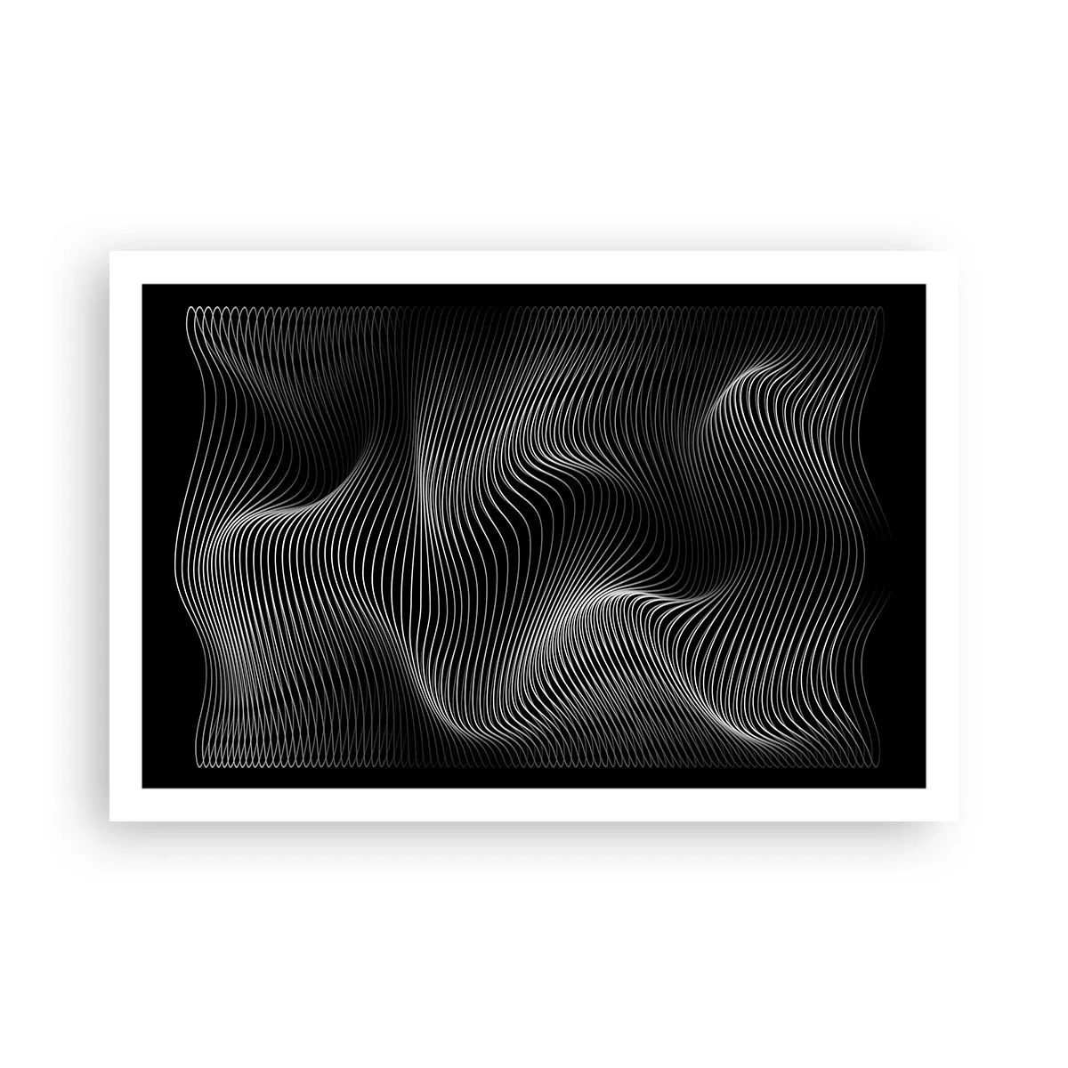 Plakat - Lysets dans i rummet - 91x61 cm