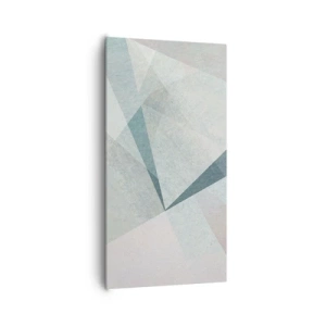 Lærredstryk - Billede på lærred - Rolig og alligevel dynamisk - 65x120 cm