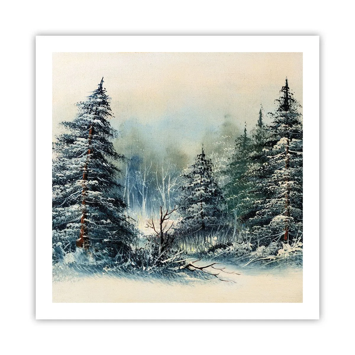 Plakat - Klar til jul - 60x60 cm