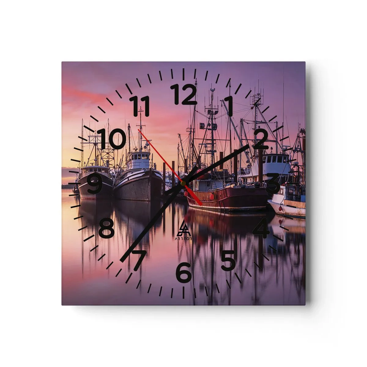 Vægur, Uret - Før den næste dag - 30x30 cm