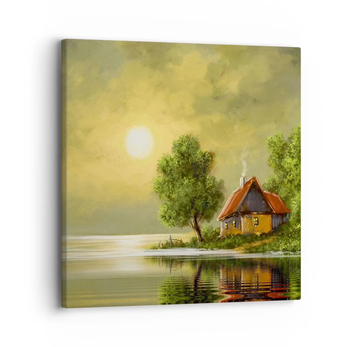 Lærredstryk - Billede på lærred - Smukt, som fra et billede - 30x30 cm