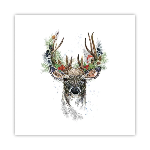 Plakat - I festlig påklædning - 40x40 cm