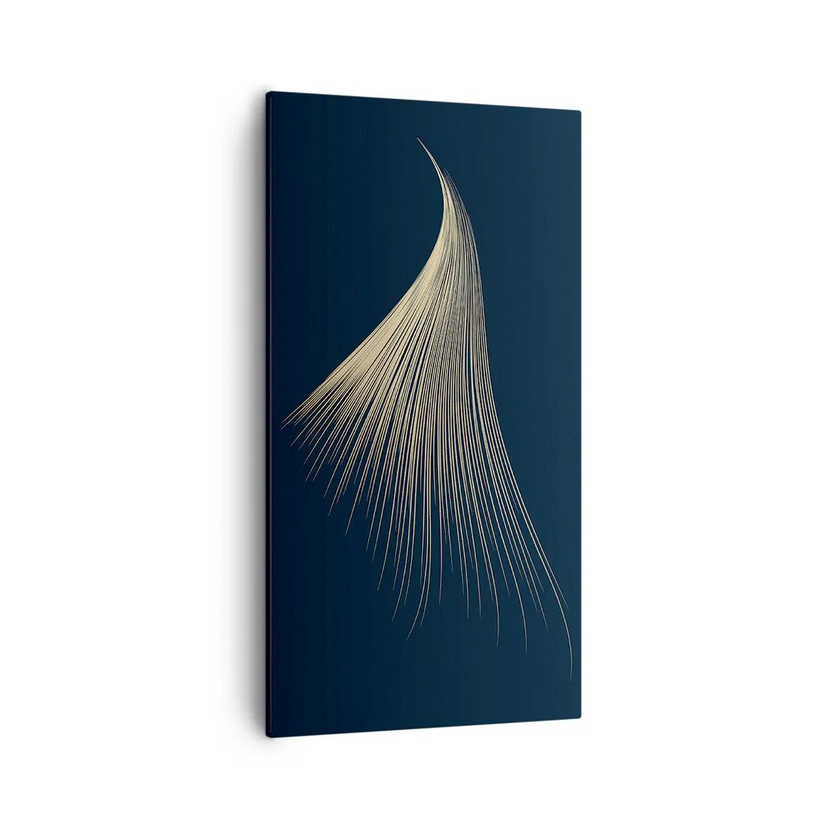 Lærredstryk - Billede på lærred - Som en engels hår - 55x100 cm