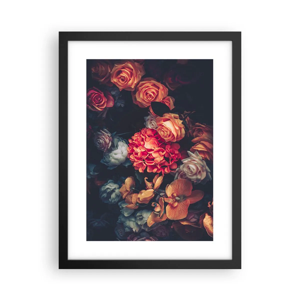 Plakat i sort ramme - Ligesom de hollandske mestre - 30x40 cm