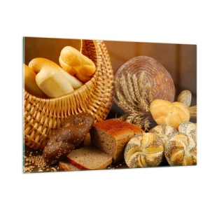 Billede på glas - Vi slap væk igen - 120x80 cm