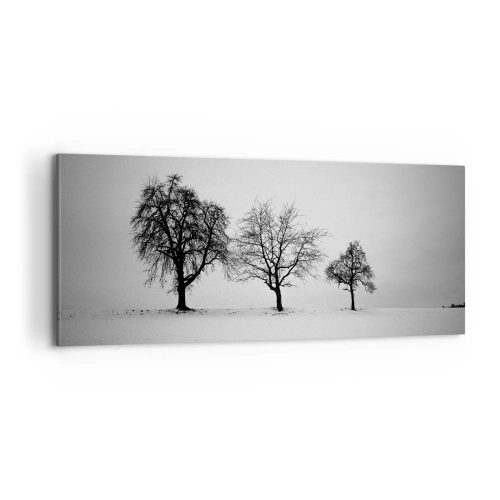 Lærredstryk - Billede på lærred - Hvad drømmer de om? - 100x40 cm
