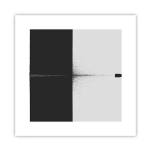 Plakat - Lige til sagen - 30x30 cm