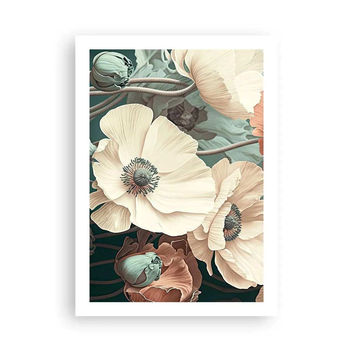 Plakat - Valmuernes hvisken - 50x70 cm