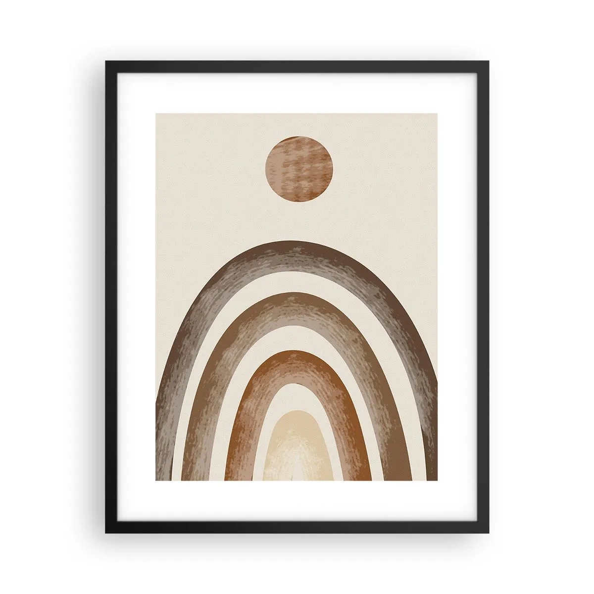 Plakat i sort ramme - I en galakse langt, langt væk - 40x50 cm