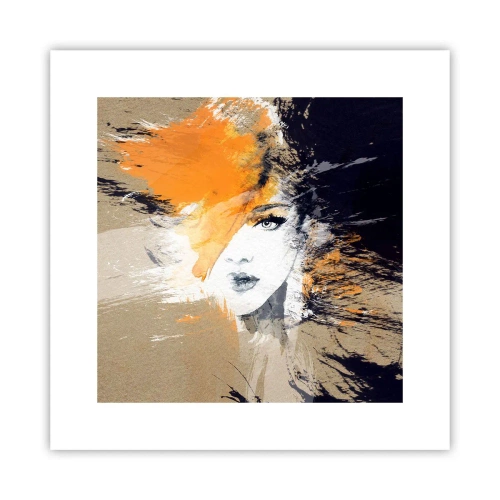 Plakat - Og det bliver let - 30x30 cm