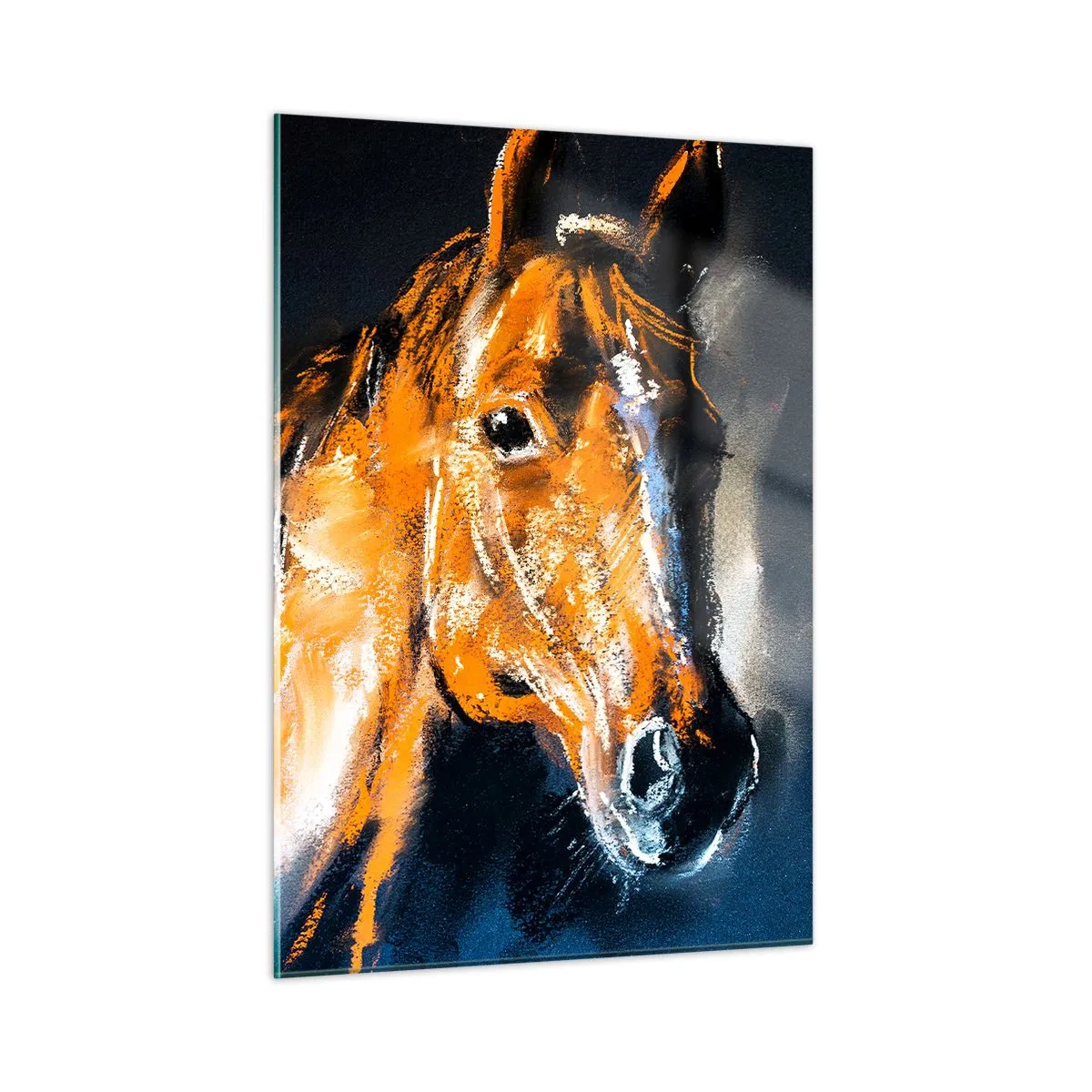 Billede på glas - Hvad så, skal du af sted? - 50x70 cm