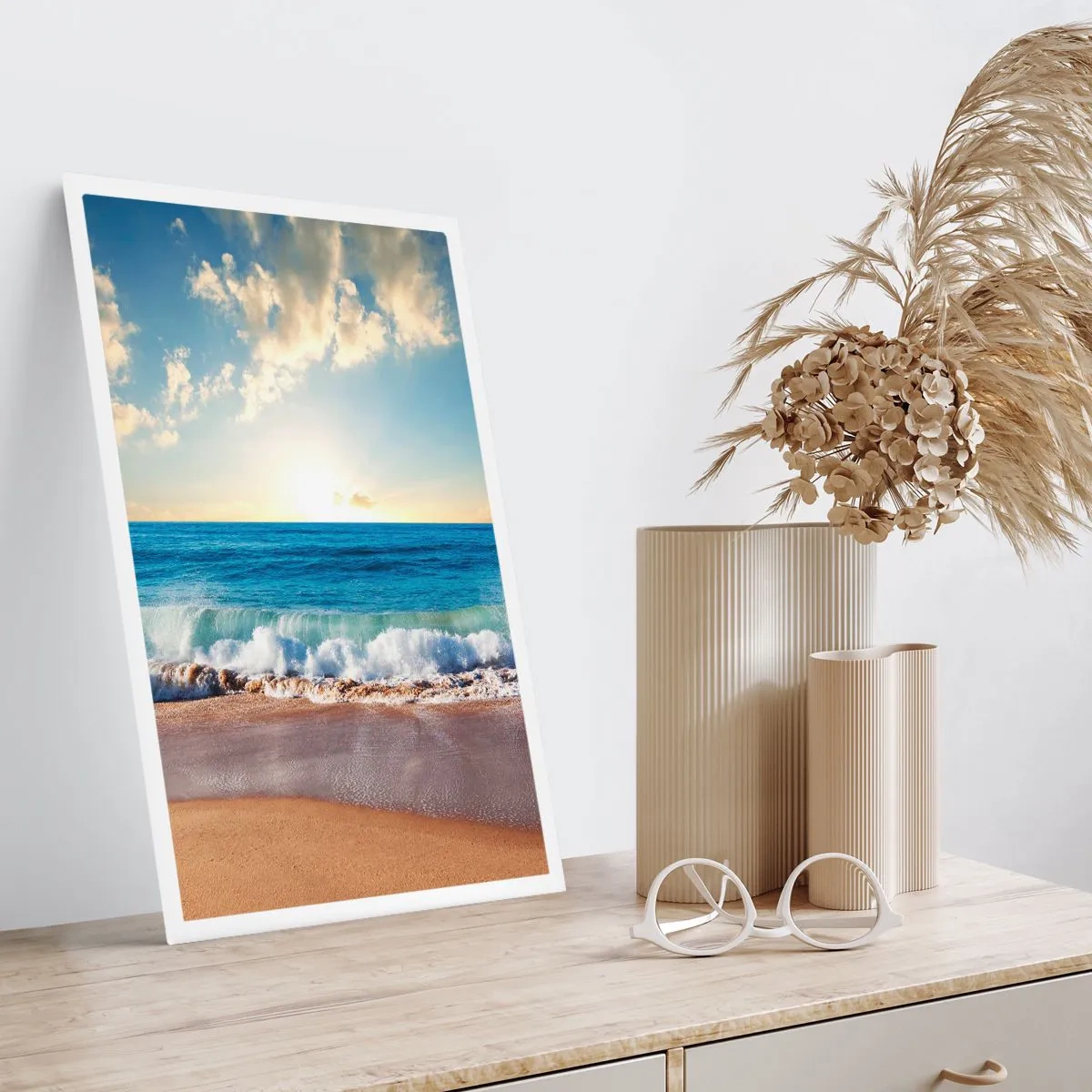 Plakat - Bevægelse og stilhed på samme tid - 61x91 cm