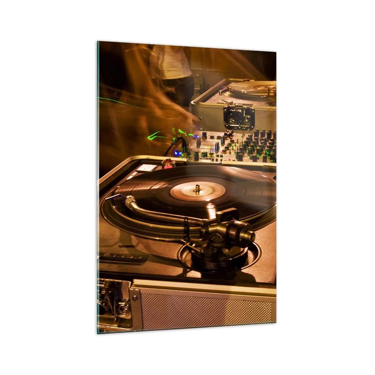 Billede på glas - Kan du mærke kraften? - 70x100 cm