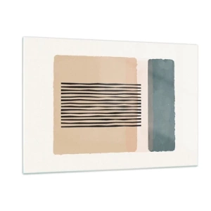 Billede på glas - Alt er i god stand - 120x80 cm