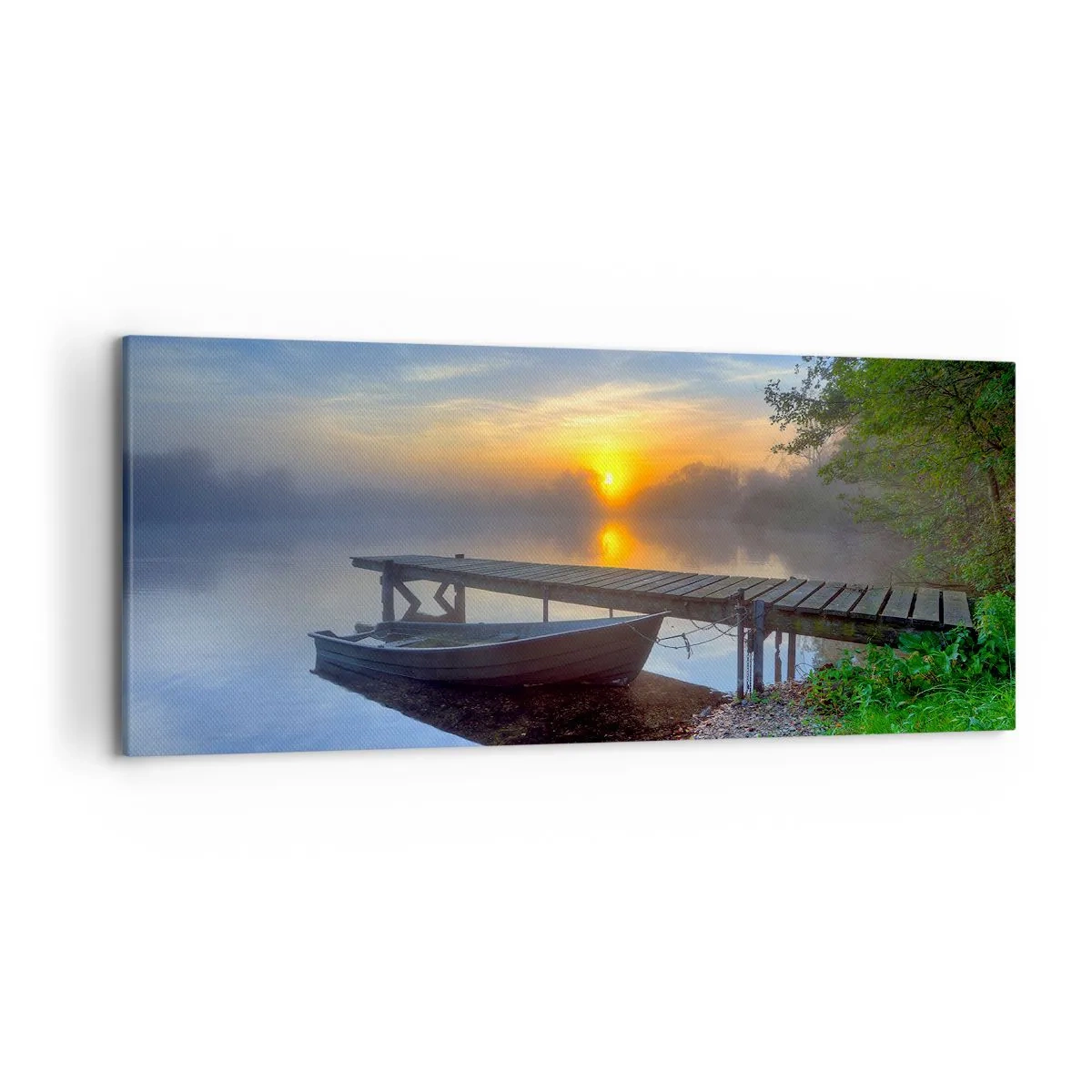 Lærredstryk - Billede på lærred - Hvordan det almindelige bliver til noget magisk - 120x50 cm