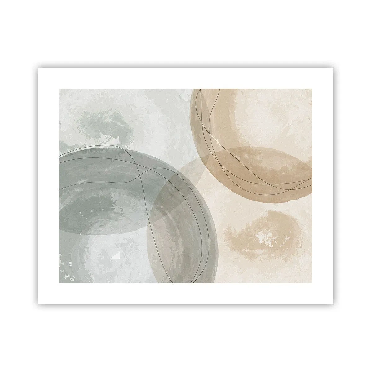 Plakat - Gennemtrængning af verdener - 50x40 cm