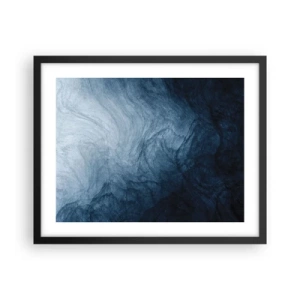 Plakat i sort ramme - Ind i dybet - 50x40 cm