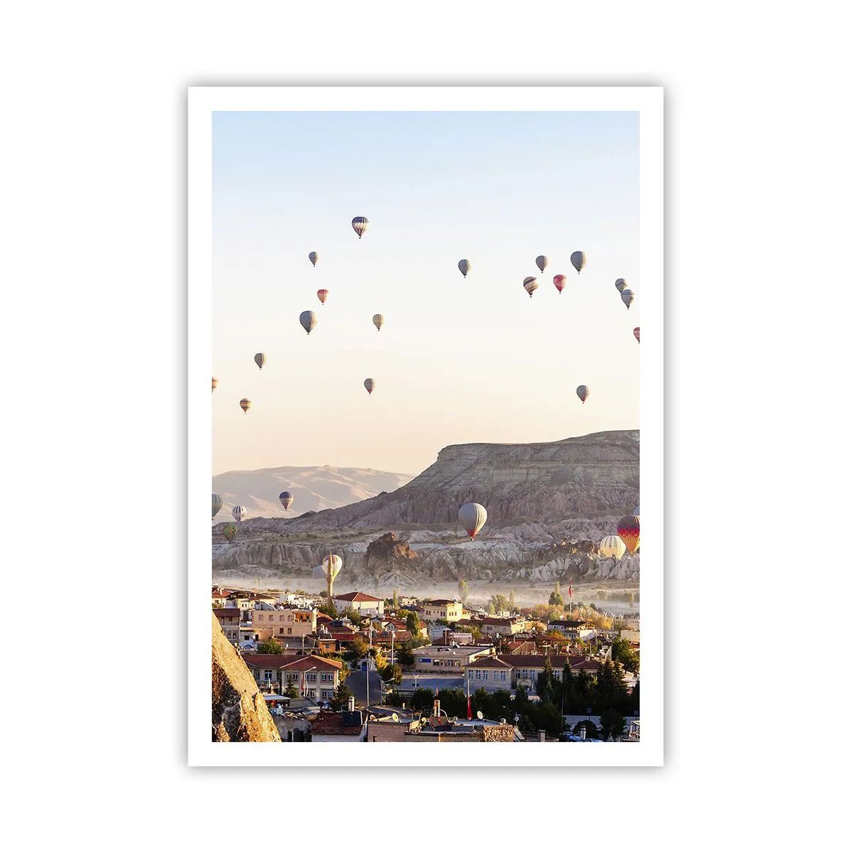 Plakat - Som skibe på himlen - 70x100 cm