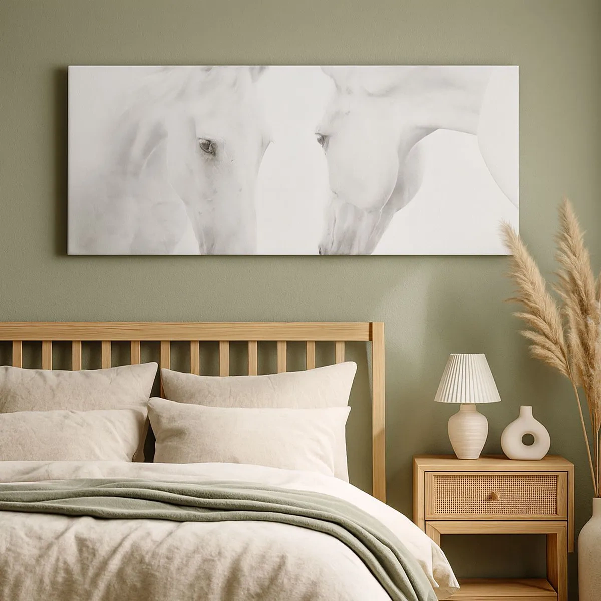 Lærredstryk - Billede på lærred - Er dette venskab...? - 100x40 cm