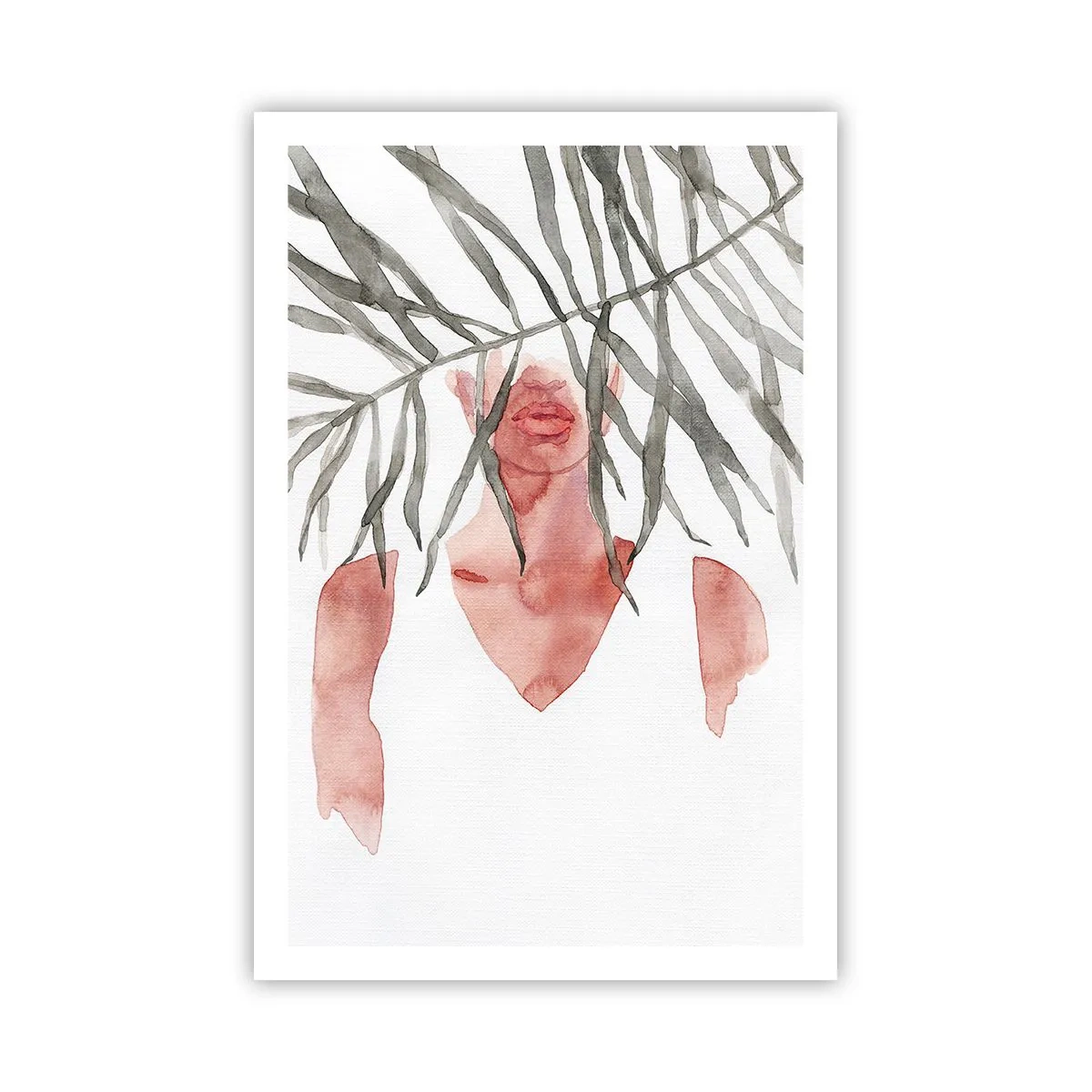 Plakat - Tropernes dame - 61x91 cm